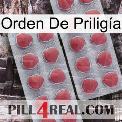 Orden De Priligía 19